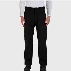 Gerry Men's Stretch Fleece Lined Water Resistant Ski Snow Pant - BLACK XL NWT